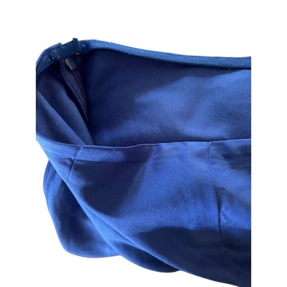 Ralph Lauren Black Label Side Zip Ankle Pants – Cobalt Blue, Size 8 - Picture 5 of 6